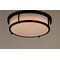 Maxim Rogue 1-Light 17" Wide Black Flush Mount Light 10274WTBK - alternate 3